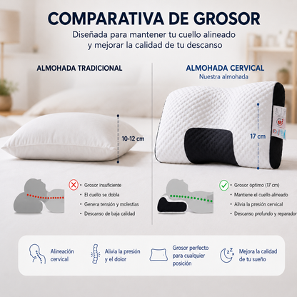 Almohada Cervical Premium